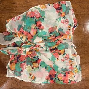 Floral Sheer Kimono Top